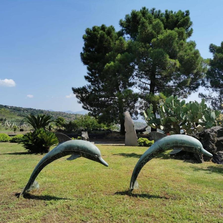 Villa Alessio - Case Vacanza Con Piscina Sull'Etna Puntalazzo ภายนอก รูปภาพ
