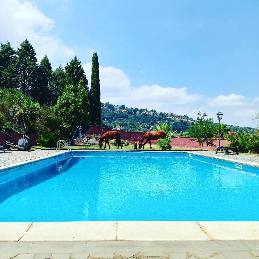 Villa Alessio - Case Vacanza Con Piscina Sull'Etna Puntalazzo ภายนอก รูปภาพ